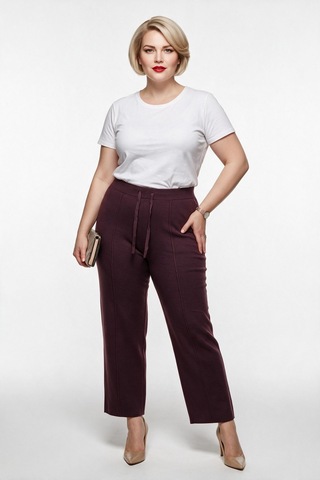 Vedi-bb Kadın Pantolon 27xk8404 Vişne