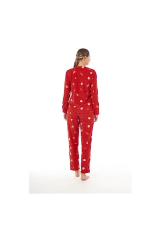 Estiva Desenli Günlük Peluş Polar Bayan Pijama Takım (555360234)