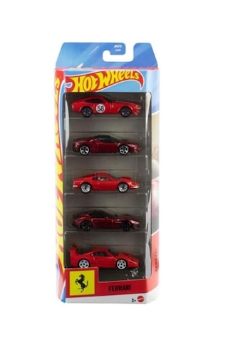 Hot Wheels 2026 Ferrari 5li Set Mattel Hot Wheels 2026 Ferrari 5li Set Mattel