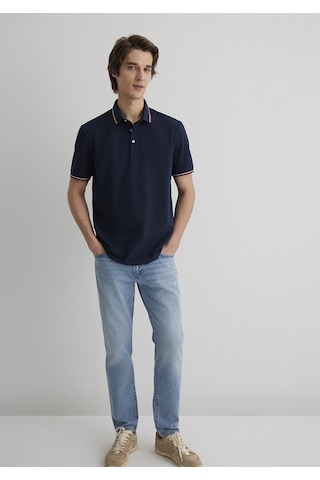 Mavi - Lacivert Polo Tişört 0611938-82318 Lacivert