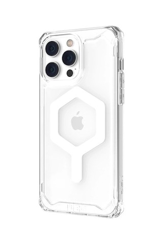 Mey İthalat iPhone Uyumlu 14 Pro Kılıf Uag Plyo Magneticsafe Silikon - Şeffaf