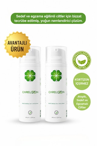 Careloxon Atopik ve Egzema Eğilimli Ciltler İçin Cilt Bakım Kremi 2 x 100 ML
