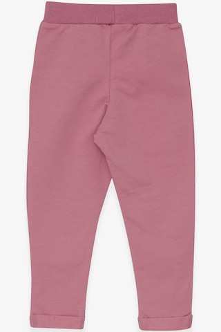 Breeze Kız Bebek Tayt Pantolon Tavşan Nakışlı 9 Ay-3 Yaş, Gülkurusu