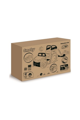 Smoby Life Macera Oyun Arabası, Su Bağlantılı Ve Kaydıraklı 840207 Çok Renkli