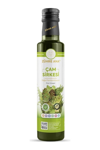 Zühre Ana Çam Sirkesi Doğal Fermantasyon Pine Vinegar 500 ML