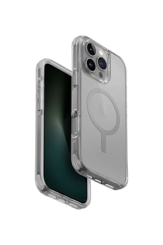 Apple Uyumlu iPhone 16 Pro Max Kılıf Combat Serisi Üç Katmanlı Magsafe Özellikli Magclick Koruyucu Kılıf Stone