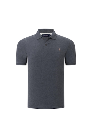 T8561 Dewberry Erkek Tshırt-düz Antrasit Düz Antrasit