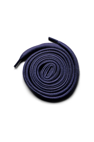 Hapshoe Lacivert 1 Cm Kalınlığında 1 Çift Yassı Spor Ayakkabı Bağcığı