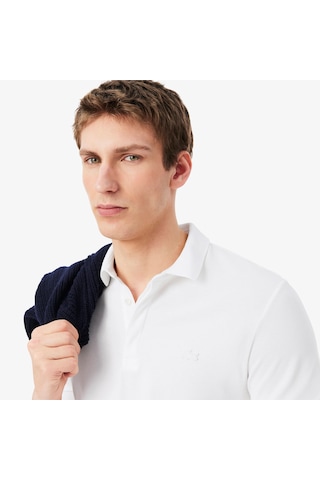 Lacoste Paris Erkek Regular Fit Pike Polo T-shirt Beyaz