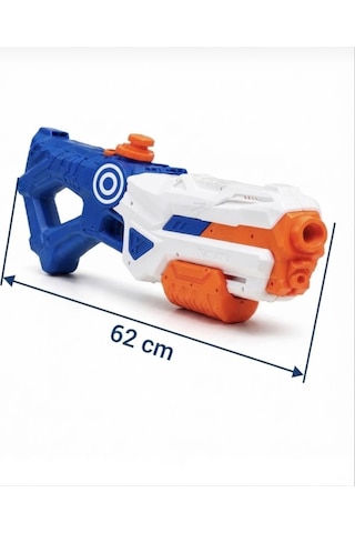 Dev Boy 62 Cm Su Tabancası - 1000 Ml Su Haznesi İle Yazın En Eğlenceli Savaşları Başlasın