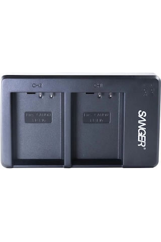 Sanger Lp-e10 Canon İkili Usb Şarj Aleti