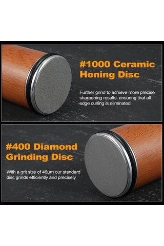 Createtech Zımpara Ve Ve Seçeneği Metal İle Bloğu Bileme Bıçak Aleti Ahşap Adet Açı 20 2 15 - Ex