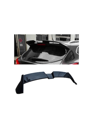 Autogp Nissan Qashqai Bagaj Üstü Spoiler Pianoblack Boyalı 2018 / 2021