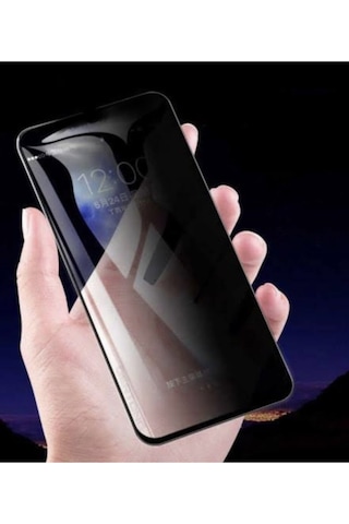 Apple Uyumlu iPhone 13 Mini Hayalet Privacy Gizlilik Filitreli Görünmez Tam Kaplayan Kırılmaz Cam Ekran Koruyucu