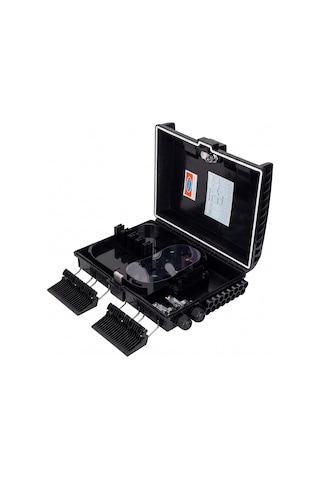 Alfafonet Ptb Medium 16 Sc-sx/lc-dx Port Siyah Plastik Fiber Optik Duvar Tipi Sonlandırma Kutusu