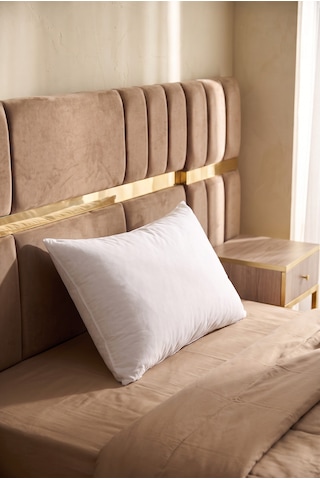 Riss Tekstil %100 Merinos Kuzu Yünü Dolgulu Boncuk Yastık 50x70cm / 1250 Gram