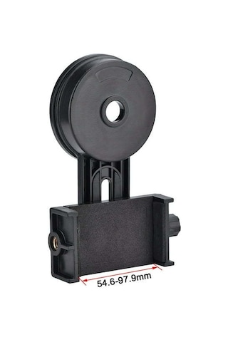 Samdoo Telefon Mikroskop/teleskop Bağlantı Aparatı - Geniş Kullanım Aralığı 54.6-97.9mm Telefon, 26.4-46.4mm Gözlük - Yumuşak Sponge İle Kayıp Olmayan Sabitleme