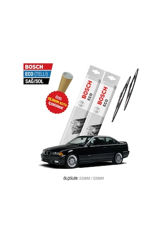 Bosch Eco BMW 3 E36 Silecek Takımı (1991-1998)
