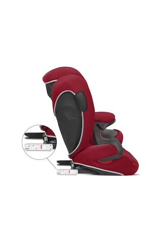 Cybex Pallas B2 Fix Plus (Dynamic Red) (Adac Ödüllü Isofixli Bebek Oto Koltuğu 9-36 Kg)