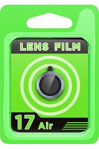 Newface Apple Apple iPhone Uyumlu 17 Air Raze Metal Kamera Lens - Mavi