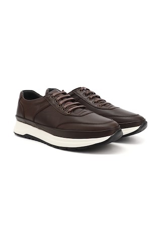 Gönderi(R) Erkek Kahve Antik Bağcıklı Hakiki Deri Comfort Sneaker Ddma80442139 Kahve