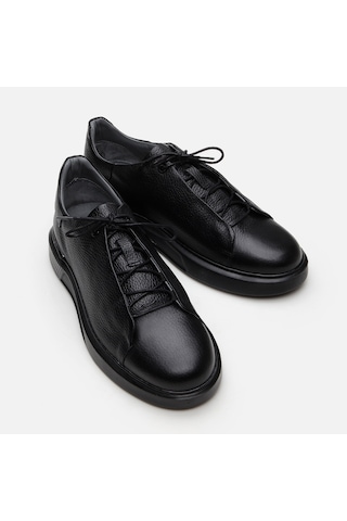 Hotiç Hakiki Deri Siyah Erkek Günlük Ayakkabı 02ayh292460a123 Siyah
