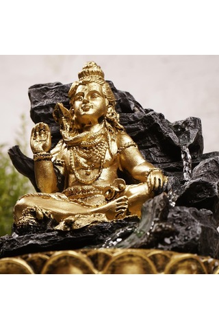 Zen Shiva Temalı Su Şelalasi
