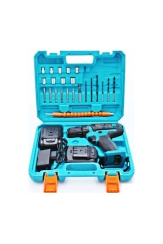 Deko 32V 5.0 Ah Li-ion Çift Akülü Vidalama + Uç Setli