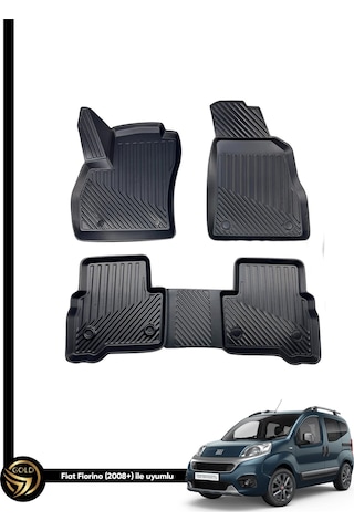 Fiat Fiorino 2008+ 3d Oto Paspas Birebir Uyumlu Araca Özel
