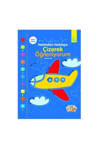 3-6 Yaşa Uygun Noktadan Noktaya Çizerek Öğreniyorum Seti - 4 Kitap