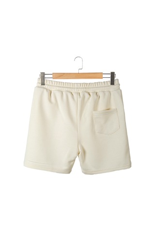 Terapi Men 2'li Erkek Siyah - Ekru Basic Regular Fit Şort & Bermuda Siyah-ekru