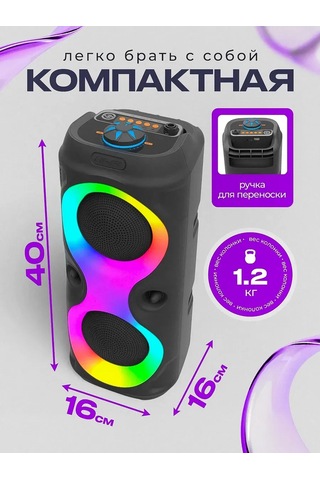 Niraza Bluetoothlu Büyük Taşınabilir Hoparlör 473462810