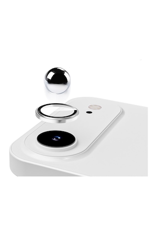 Apple Uyumlu iPhone 17 Air Metal Çerçeveli Temperli Kamera Lens Koruyucu Mavi