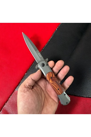 Jeep Ahşap Çakı Kahverengi