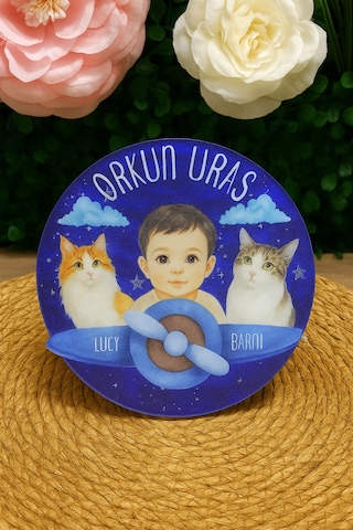Uv Baskı Pleksi Magnet Söz, Nişan, Nikah, Düğün, Kına, Doğum Günü 10 Adet Diğer