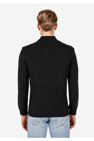 Colin's Colins Pamuklu Slim Fit Turtle Neck Jakarlı Erkek Antrasit Kazak Cl1065745 Q1.v1 Ant Antrasit