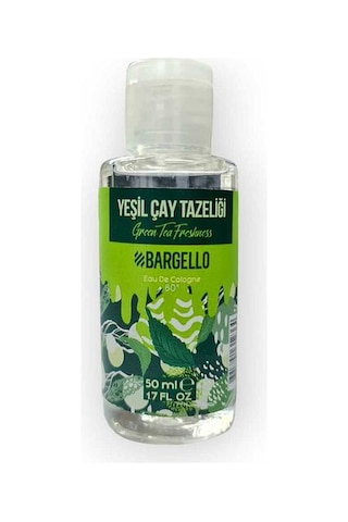 Bargello Yeşilçay Tazeliği 50 Ml Plastik Dökme Kolonya Edc - Mnms50kye