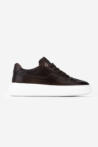 Valmenti Erkek Hakiki Deri Ceviz Sneakers & Spor Ayakkabı 04 4601 Erk Ayk Y26 Cevız Kahverengi