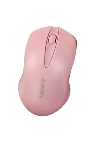 Pazly Lemestar T-wolf Q2 Ergonomik 3 Tuşlu 2.4g Fare 10m Menzil 1200dpi Window/mac Uyumlu Sakura Pembe