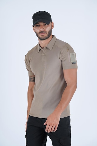 Combat Tactical T-shırt Tactıcal K.kol Pike - 802-961-bej Bej