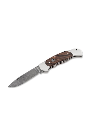 Böker Manufaktur Optima Ironwood Damast Kamp Çakı Çok Renkli