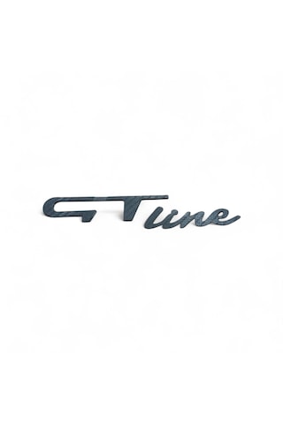 Reanult Gtline Bagaj Yazısı Yazı Logo Arma Amblem Clio Megane Karbon Görünüm 0
