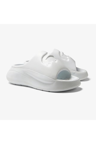 Lacoste Serve Slide 3.0 123 1 Cfa Unisex Terlik Beyaz
