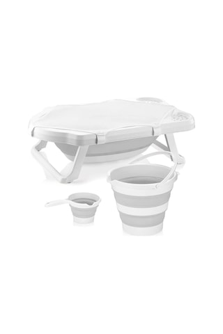 Kujju Katlanır Küvet Seti 3'lü - Standart