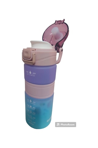 Taros Color Rainbow Matara 600 Ml Mor Kapaklı