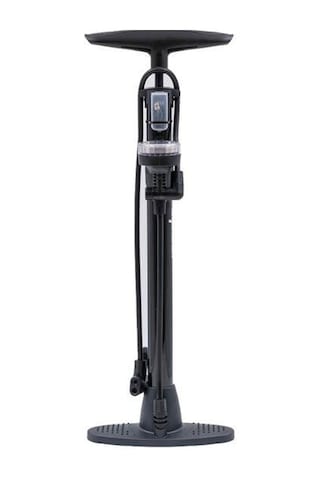 Raptor Zf-809c Analog Göstergeli Standart Ayaklı Pompa Bisiklet Pompası Siyah 160 Psi Ayak Pompası