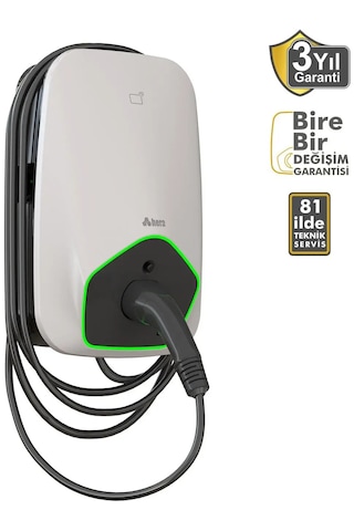 Hera Chargepack Bc32a Smart Type2 Kablo 32a 22kw Rfıd Wifi Ethernet Bluetooth 22 kw