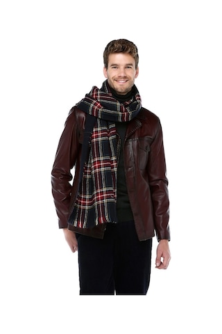 Dericlub E-1024 Hakiki Deri Erkek Ceket-Bordo