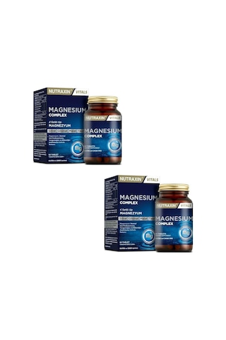 Nutraxin Magnesium Complex 2 x 60 Tablet Nutraxin Magnesium Complex 2 x 60 Tablet