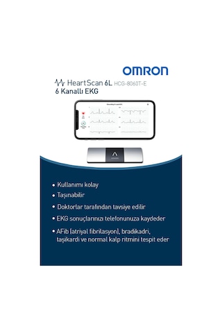 Omron Heartscan 6l - 6 Kanallı Ekg Ölçüm